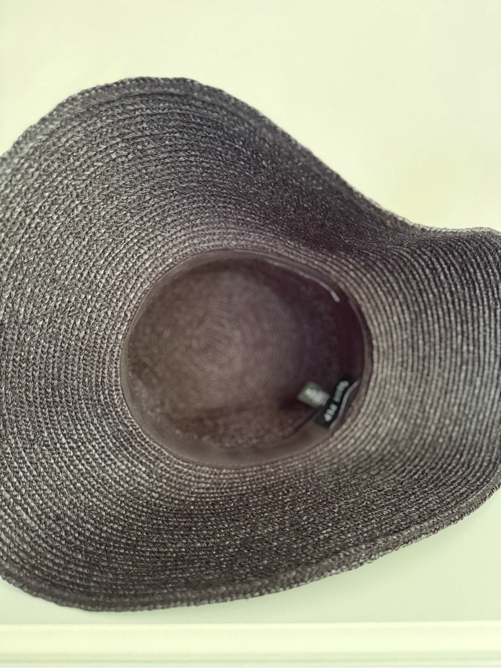 Gigi Pip Black Woven Hat - Picture 4 of 5